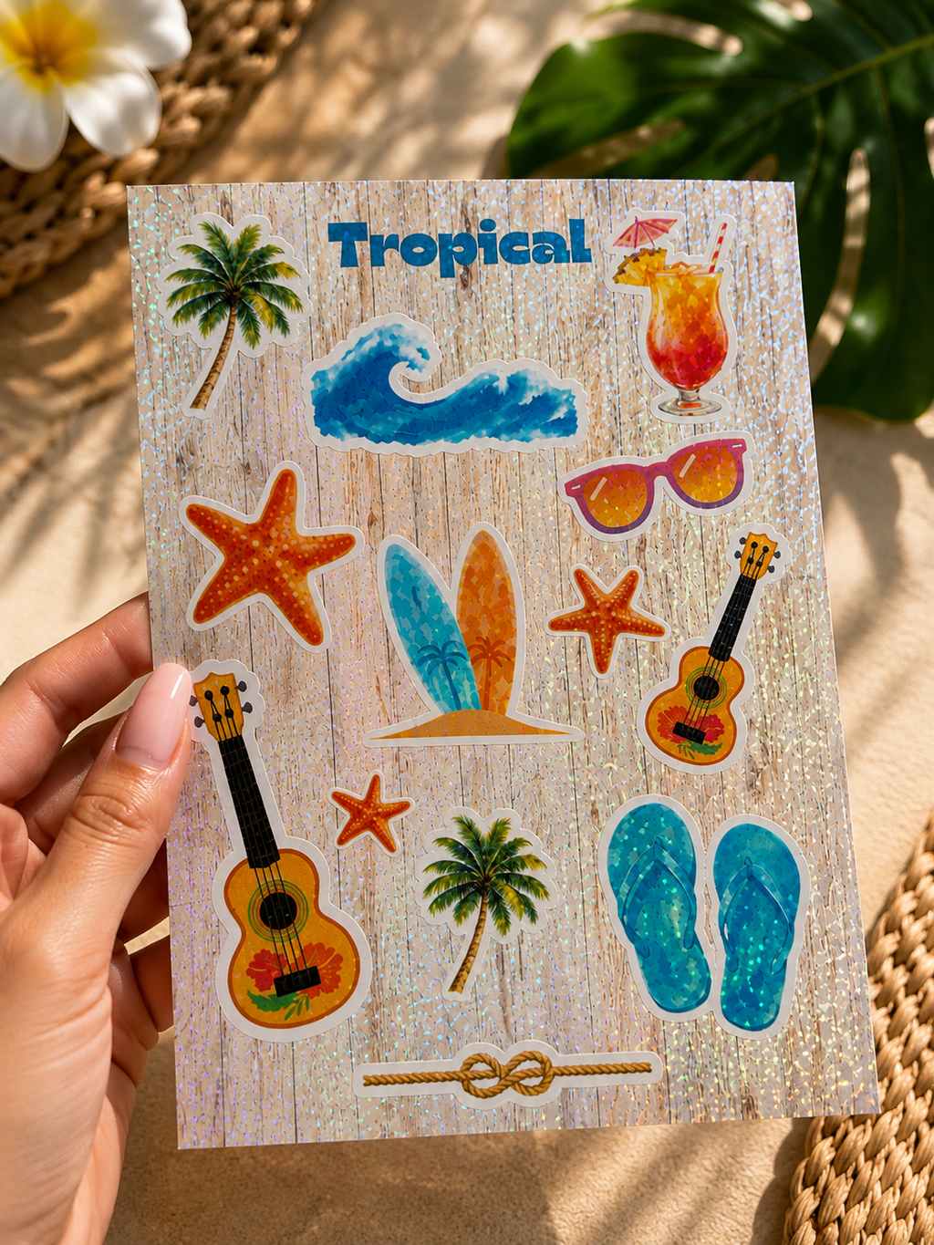 Tropical Sticker Sheet